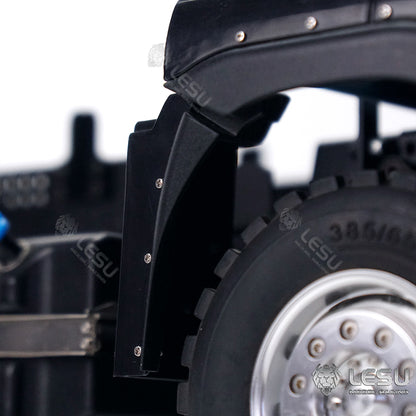 1/14 truck modified model engineering vehicle TGS wheel eyebrow wide body ABS mold production DIY Tamiya LESU