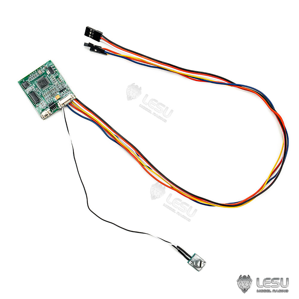 LESU 1/14 Truck Engineering Machinery Model Toy Electronic Equipment Kit EL-001 Light and Sound