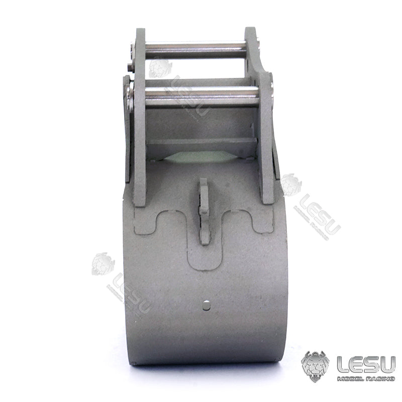 LESU 1/14 simulation hydraulic excavator PC360, wheel excavator, small short tail modified quick-release narrow bucket attachment