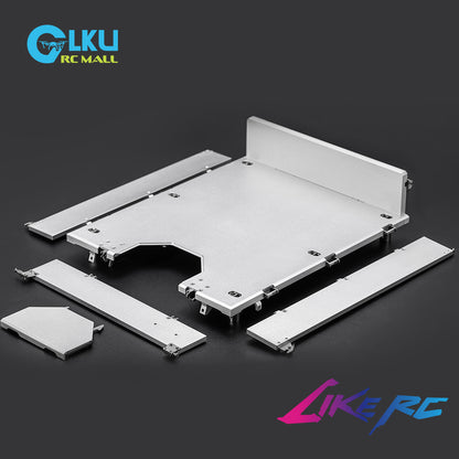 LIKERC 1/14 Mercedes-Benz Unimog U535 remote control car simulation alloy car model off-road climbing car model