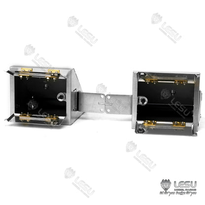 1/14 Tamiya Toys FH16 Sand Spreader FH16 Metal Tool Box Side Decoration Upgrade Parts LESU Model