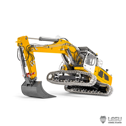 1/14 Hydraulic R956 Two-Section Arm Excavator Model BA-B0039 Motor Drive Version Dual Pump 6 Valve LESU