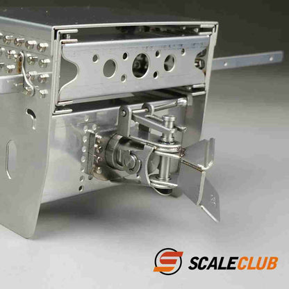 scaleclub 1/14 Tamiya Mercedes Benz 1851 rear heavy trailer beam flared trailer hook towing hook set