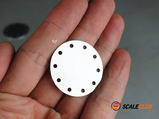 Scaleclub Tamiya 1/14 tractor truck European style mirror wheel caps