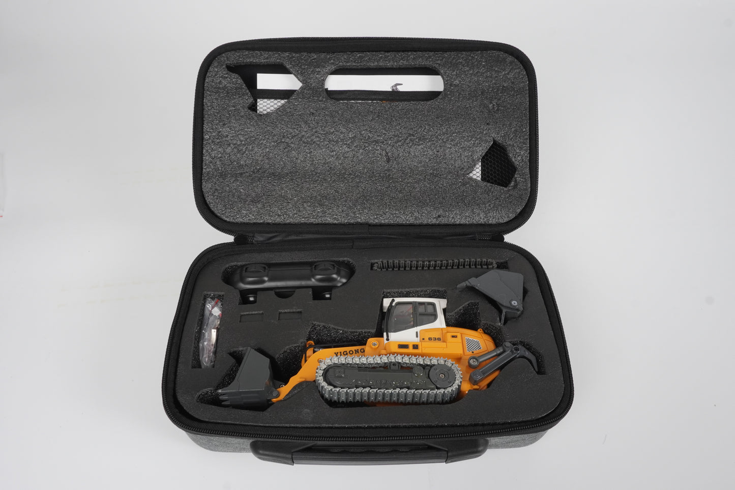 1/50 636 Electric Crawler Loader Engineering Vehicle RTR Playable Version with Light and Sound Set