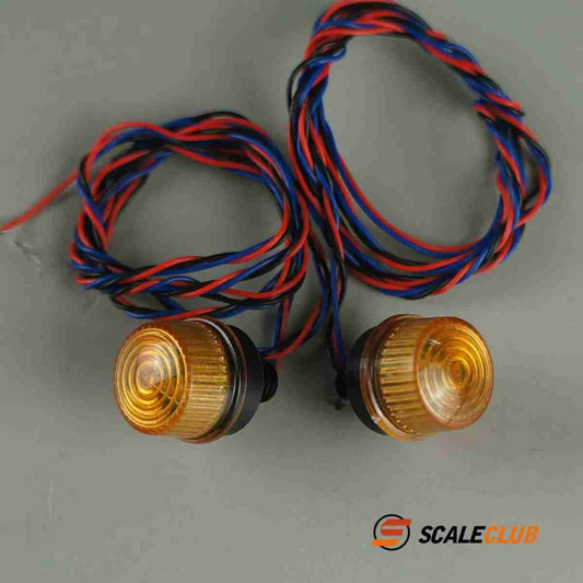 scaleclub1:14 Tamiya mud tractor tamiya engineering rotating light