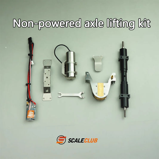 Scaleclub 1/14 Tamiya tractor truck dump truck hydraulic lifting axle upgrade kit