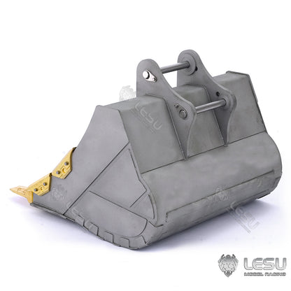 LESU 1/14 Excavator C374F original bucket DIY modified quick disassembly metal bucket