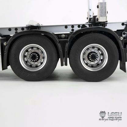 1/14 truck model toy aluminum alloy full metal rear wheel hub W-2050 Tamiya tractor model accessories