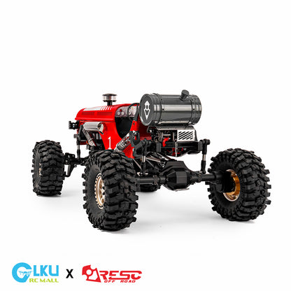 Aresc TG-1 Rock Crawler MK1330 Vintage Tractor 1/10 Scale Full Metal CNC Precision Machined
