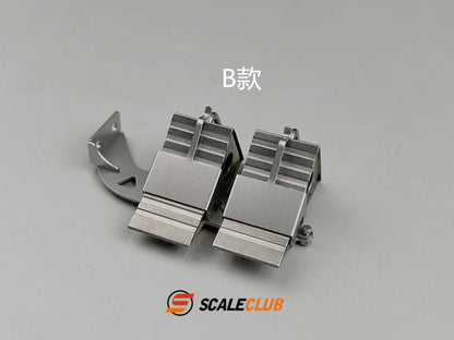 Scaleclub model 1/14 Tamiya dump truck trailer truck truck trailer anti-skid with bracket