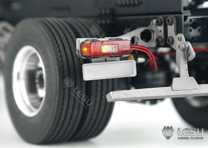 1/14 Truck Toy Model Tail Light S-1309 Tractor Wooden Truck Truck DIY Modified LESU