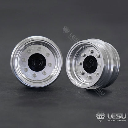 LESU 1/14 Simulation Model Engineering Crawler Bobcat Skid Steer Loader Tires and Wheels