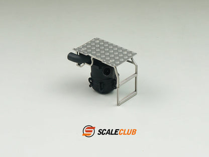 Scaleclub 1/14 Iveco air filter intake metal stair tread model