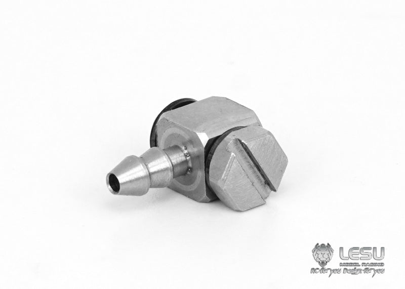 Hydraulic model modified stainless steel precision elbow straight oil nozzle M3-3 nylon oil pipe 3*2MM installation