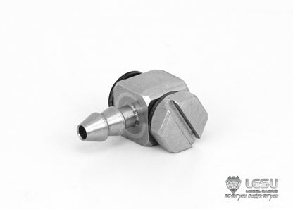 Hydraulic model modified stainless steel precision elbow straight oil nozzle M3-3 nylon oil pipe 3*2MM installation