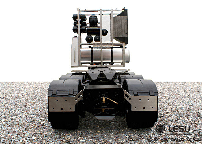 LESU 1/14 Tamiya Benz 1851 3363 Heavy Duty Tractor Truck Chassis 8X8 Full Drive Differential Lock Axle