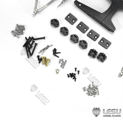 1/14 truck rear suspension assembly 9MM heightened X-8017 Tamiya tractor mud head full metal accessories LESU