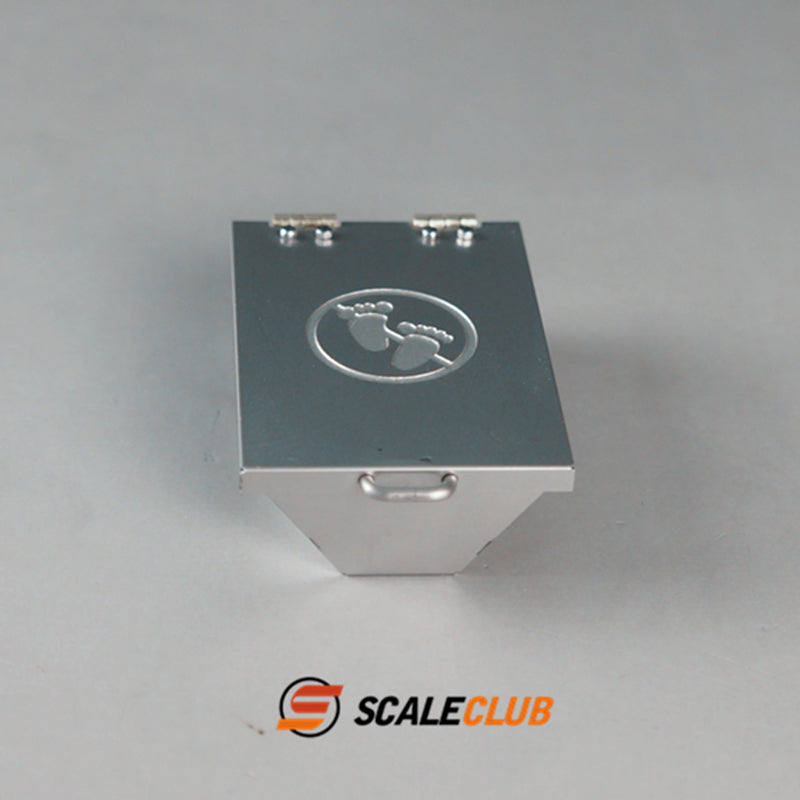 Scaleclub Metal Fender Tool Box for Tamiya LESU 1/14 RC Tractor Truck Container Truck Model Toy Upgrade Modified Parts
