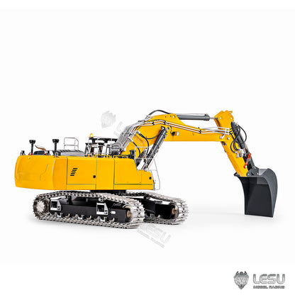 1/14 Hydraulic R956 Two-Section Arm Excavator Model BA-B0039 Motor Drive Version Dual Pump 6 Valve LESU