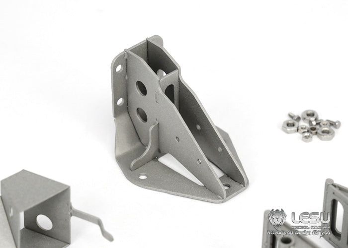 1/14 truck spare tire rack wheel anti-slip set G-6152 Tamiya mud head DIY tractor model LESU