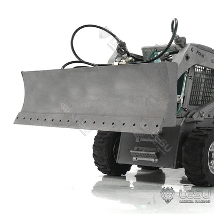 LESU 1/14 Engineering Hydraulic Model Bobcat Loader Upgraded with Bulldozer Blade
