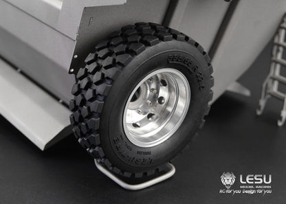 LESU1/14 Tamiya hydraulic dump truck bucket front cylinder hardcover U bucket DIY modified car model body