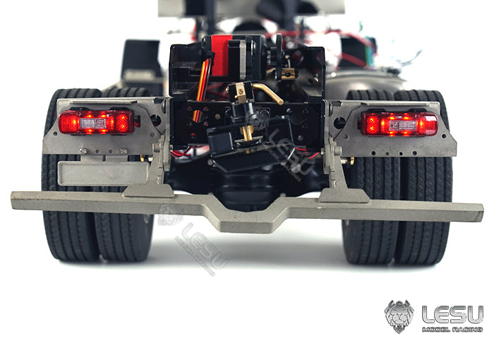 1/14 Truck Model Toy S-1310 Metal Tail Light Tractor Wooden Truck DIY Modification LESU