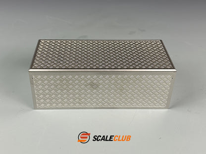 scaleclub 1/14 Tamiya truck trailer flatbed truck ballast bucket DIY modified battery box toolbox