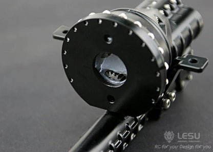LESU 1/14 Tamiya tractor truck three-speed gearbox F-5015 high torque gearbox original installation model