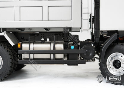 LESU 1/14 Volvo Truck Model 6x6 Dump Truck Three-axle Full Drive F-Frame Hydraulic System