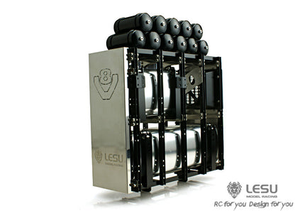 LESU 1/14 Tamiya heavy tractor truck simulation model truck equipment rack G-6057 accessories modification model