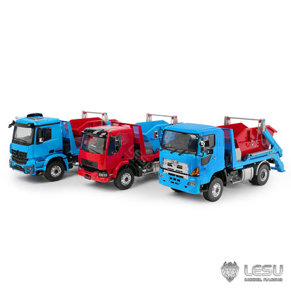 1/14 4×4 Hydraulic 4‑Spool Rocker‑Arm Tipper Truck, Integrated Welded Copper Tubing, LESU LS‑Z0067