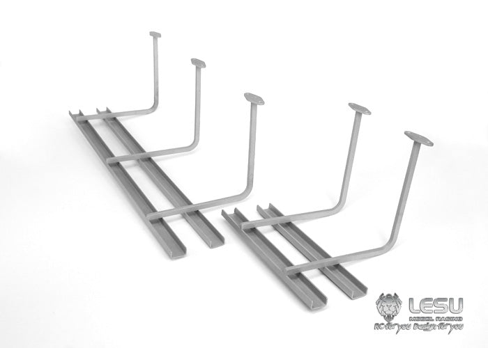 LESU 1/14 Tamiya dump truck side guardrail bumper fuel tank decorative protection bar LS-A0004-B