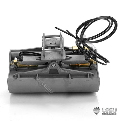 LESU 1/14 simulation hydraulic excavator PC360, wheel excavator, small short tail modified quick-detach metal hydraulic tilt bucket attachment