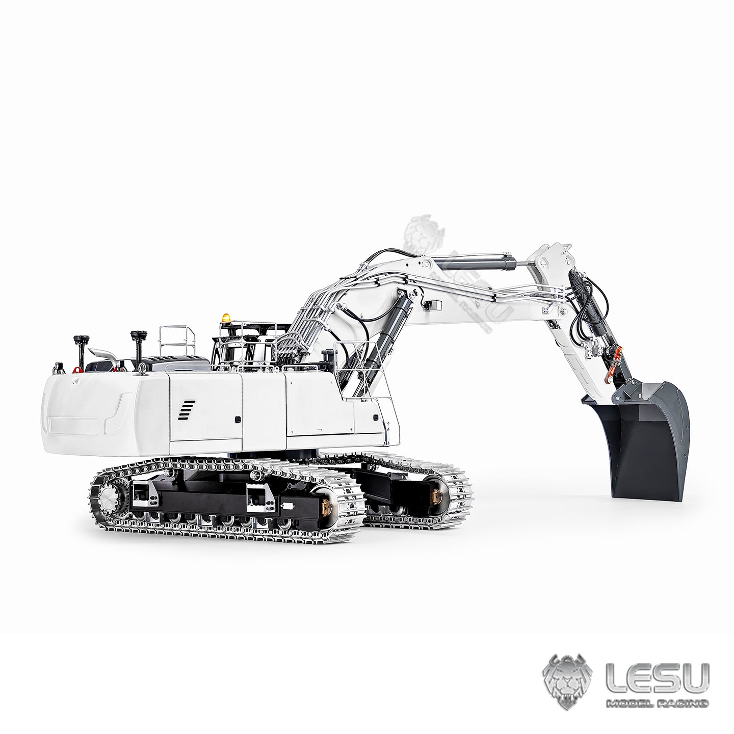 1/14 Hydraulic R956 Two-Section Arm Excavator Model BA-B0039 Motor Drive Version Dual Pump 6 Valve LESU