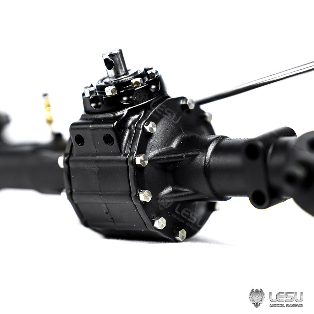 1/10 RAVE-UM406 RA-D0014 with differential and differential lock front axle RC axle model LESU