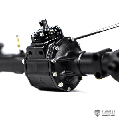 1/10 RAVE-UM406 RA-D0014 with differential and differential lock front axle RC axle model LESU