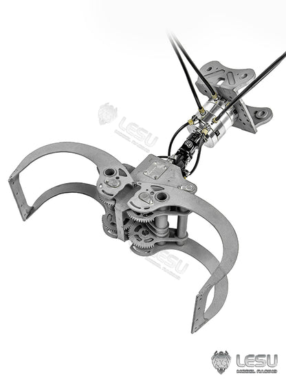 LESU1/14 hydraulic construction machinery excavator model wood clamp AT-C0044