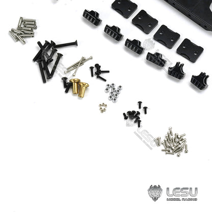 1/14 truck rear suspension assembly 9MM heightened X-8017 Tamiya tractor mud head full metal accessories LESU