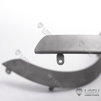LESU 1/16 Metal Shell Upgraded Hydraulic Loader L574 Wheel Engineering Forklift Rear Wheel Eyebrow Model