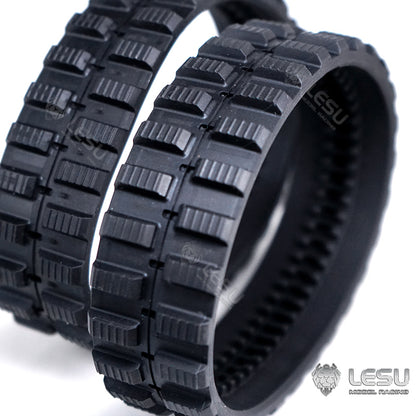 LESU 1/14 Simulation Model Engineering Crawler Bobcat Skid Steer Loader Rubber Track Strip