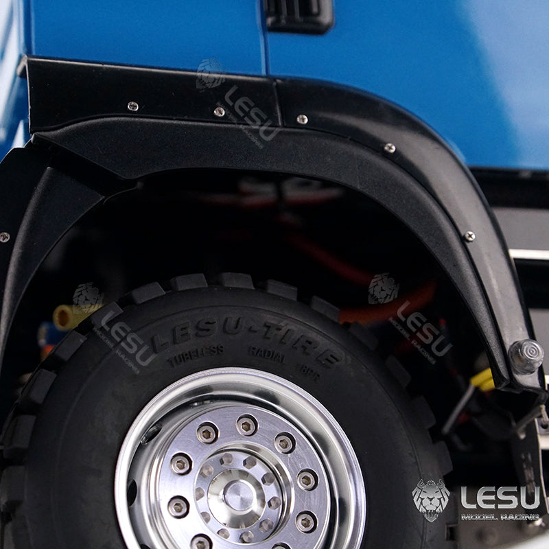 1/14 truck modified model engineering vehicle TGS wheel eyebrow wide body ABS mold production DIY Tamiya LESU