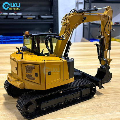 BMG 1/14 Metal Hydraulic Mini Remote Control Model CAT-308 RTR Thumb Clip Excavator