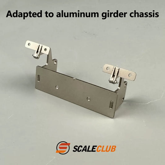 Scaleclub 1/14 scale model with metal MAN TGS body, including swivel bracket, hinge, and headband