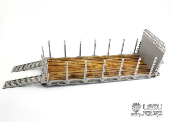LESU 1/14 Tamiya Truck Simulation Truck Model Roll-on/Roll-off Fully Unloaded Hydraulic Drag Plate LS-20160901-G