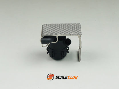 Scaleclub 1/14 Iveco air filter intake metal stair tread model