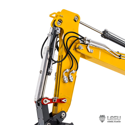 LESU 1/14 Aoue LR956 2-section boom RC hydraulic excavator model toy RTR BA-B0039