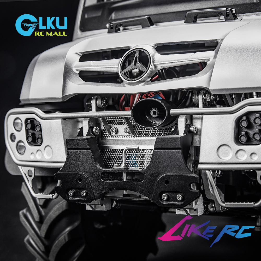LIKERC 1/14 Mercedes-Benz Unimog U535 remote control car simulation alloy car model off-road climbing car model