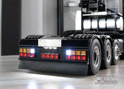 1/14 Truck tractor remote control toy tail beam taillight set S-1234 Tamiya R620R470 bumper LESU